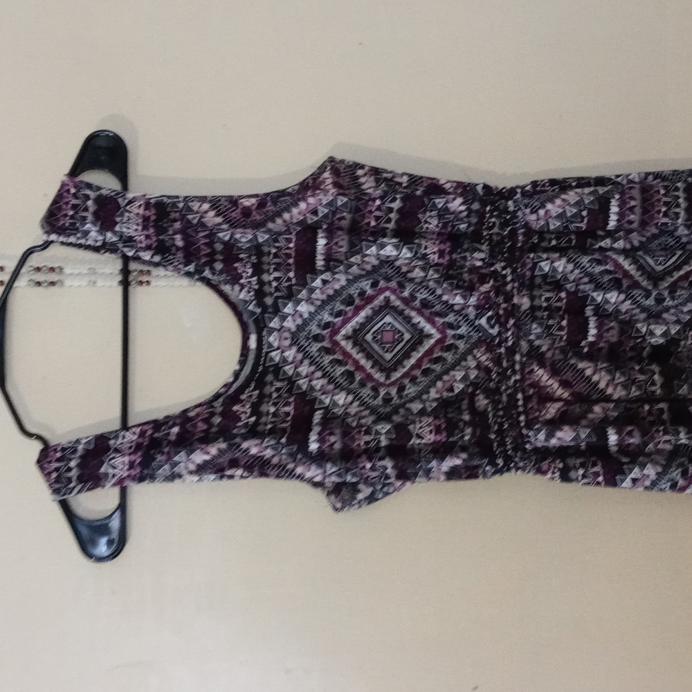 Long geometric dress